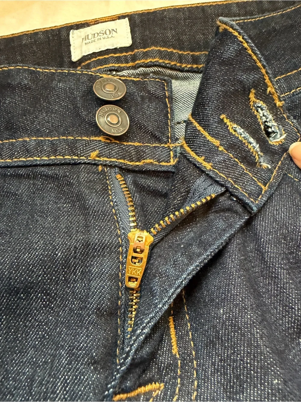 Hudson Jeans Signature Petite Bootcut Dark Indigo Denim Size 29 - Picture 7 of 15